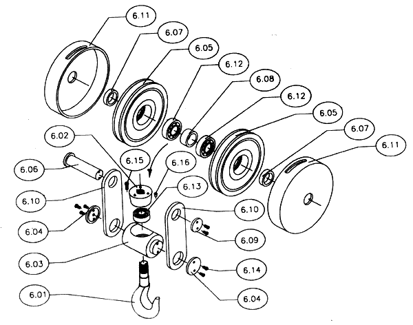 Details of Bottom Block greater than 5 ton