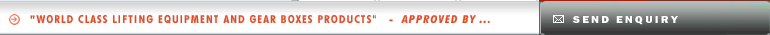 Send Enquiry For Hoist, Cranes, Parts, Electric Hoist, JIB, E.O.T, H.O.T Cranes